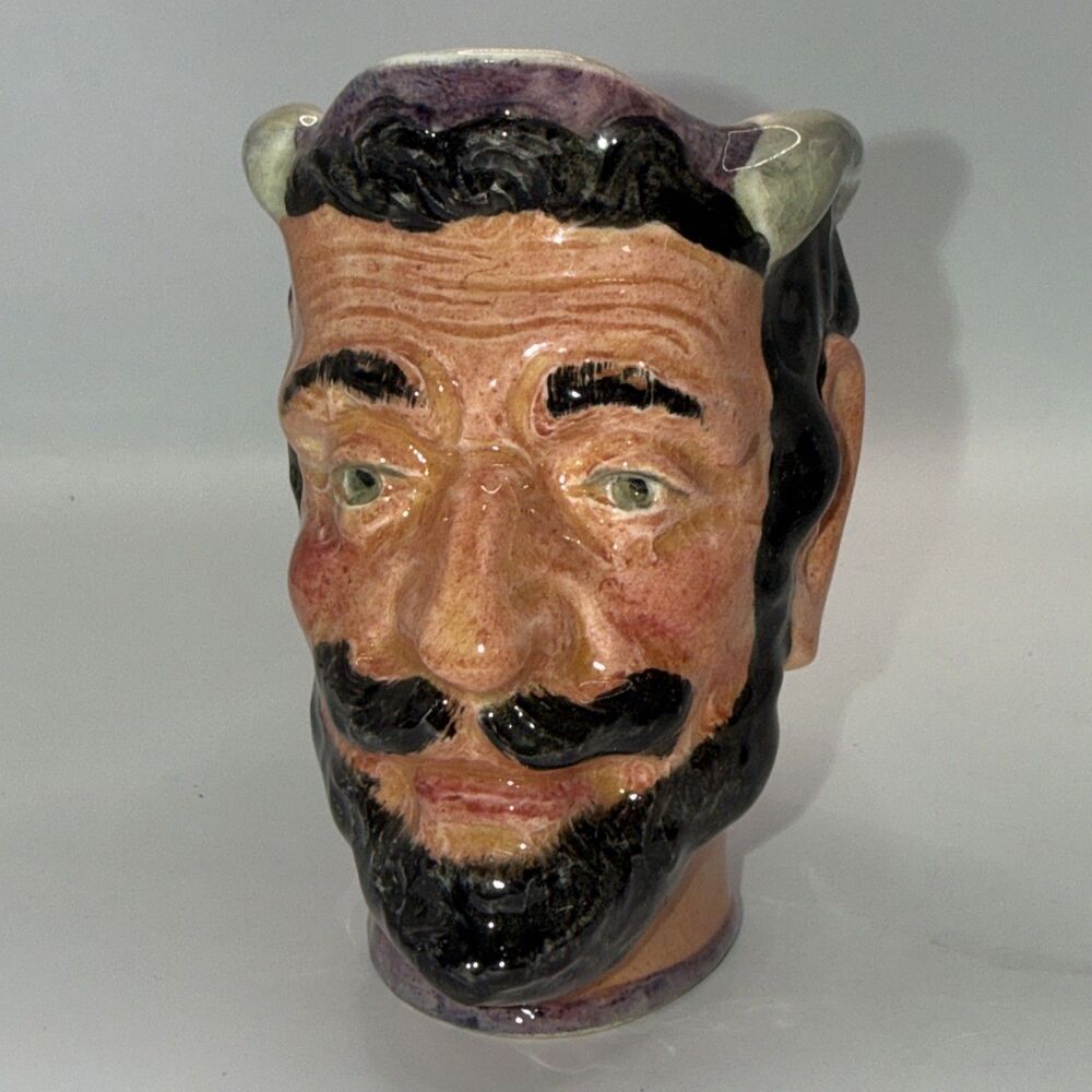 Vintage Pan Lancaster Sandland Handpainted Face Toby Creamer England
